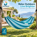 Junvero™ DriftRest Outdoor Hammock – Portable Relaxation Hammock for Backyard, Patio, Camping & Weekend Lounging