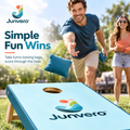 Junvero™ YardToss Cornhole Board Set – Portable Backyard Bean Bag Toss Game for Family Gatherings, Parties & Outdoor Fun
